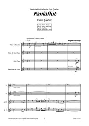Deronge - Fanfaflut (Flute Quartet) - FQ117132DMP