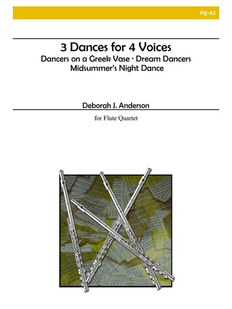 Anderson - 3 Dances for 4 Voices - FQ42