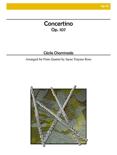 Chaminade (arr. Rose) - Concertino (Flute Quartet) - FQ76