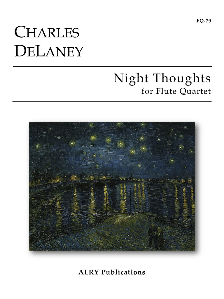 DeLaney - Night Thoughts for Flute Quartet - FQ79