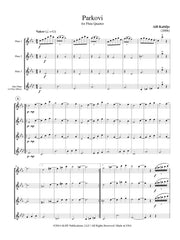 Kabiljo - Parkovi for Flute Quartet - FQ64