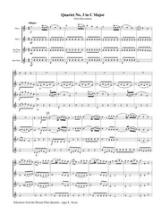 Mozart (arr. Jicha) - Selections from the Mozart Flute Quartets - FQ816