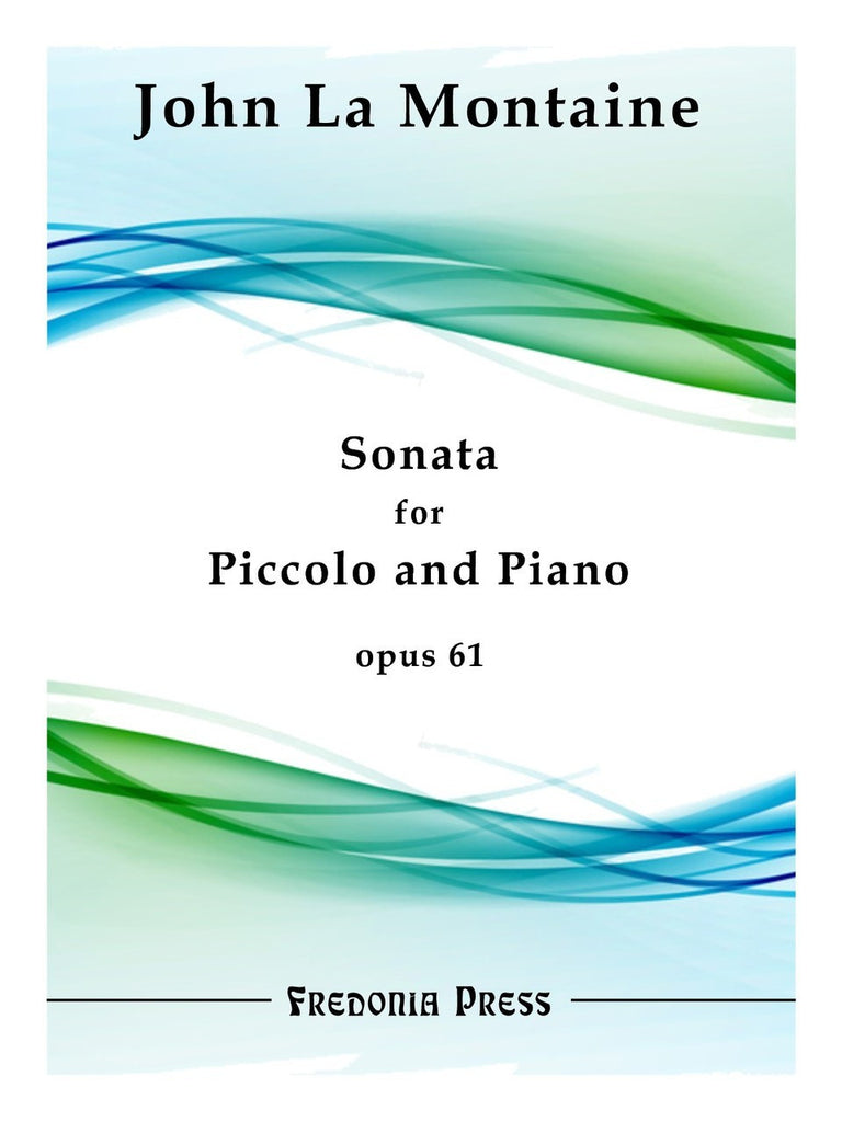 La Montaine - Sonata for Piccolo and Piano, Op. 61 - FRD01