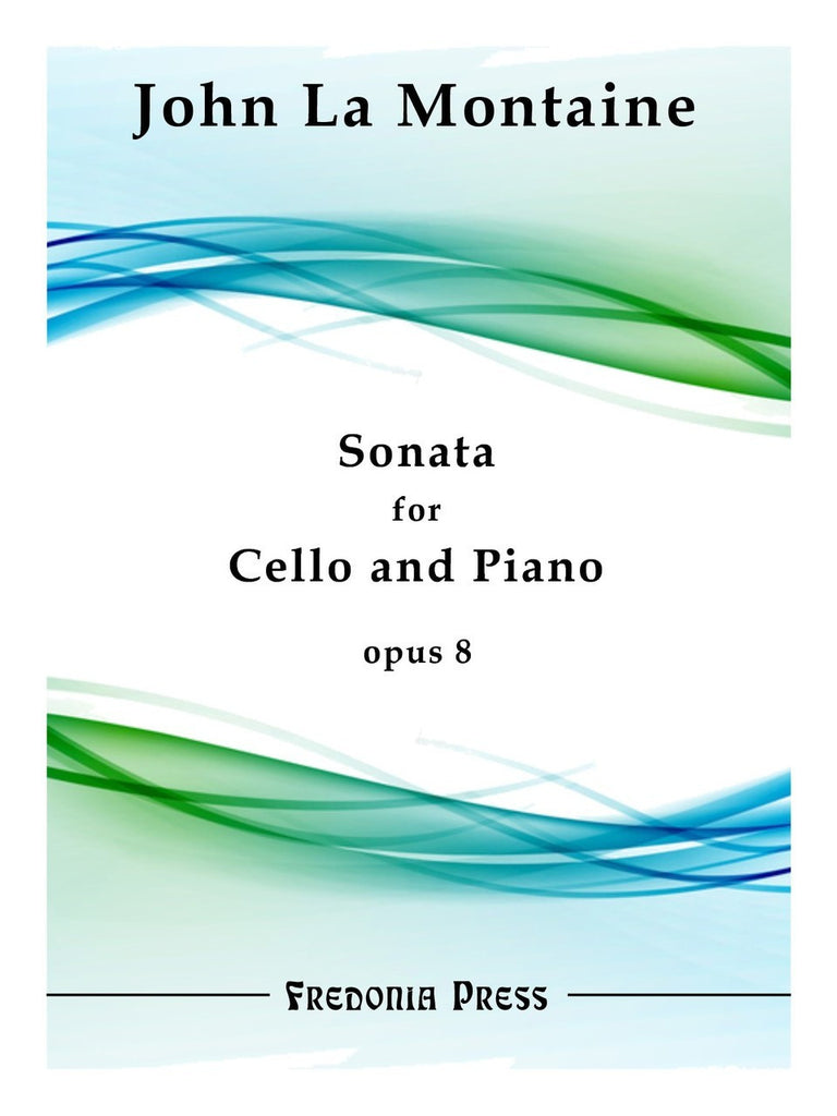 La Montaine - Sonata for Cello and Piano, Op. 8 - FRD02