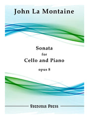 La Montaine - Sonata for Cello and Piano, Op. 8 - FRD02