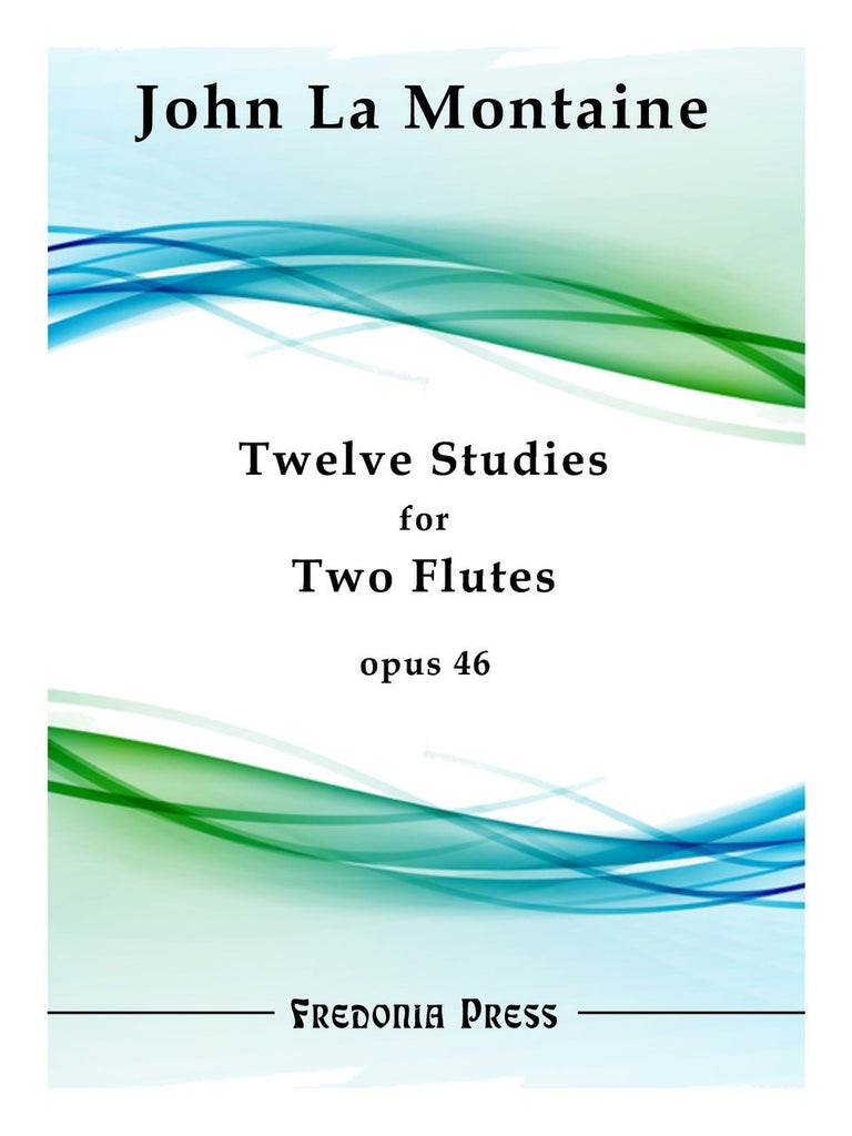 La Montaine - Twelve Studies for Two Flutes, Opus 46 - FRD07