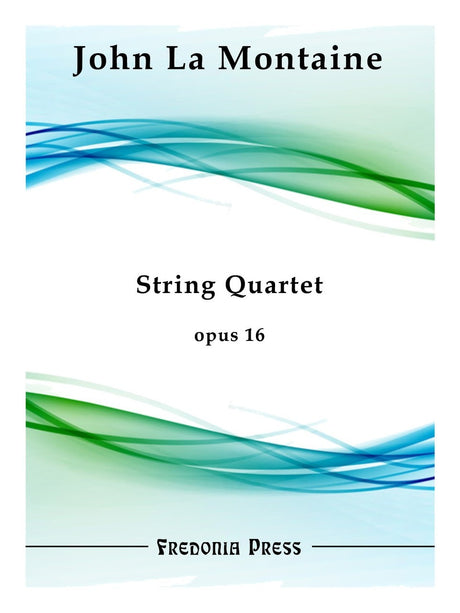 La Montaine - String Quartet, Op. 16 - FRD10
