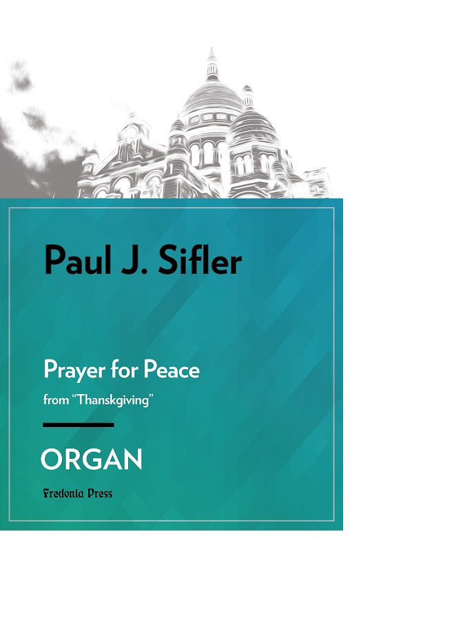 Sifler - Prayer for Peace for Organ - FRD120