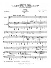 La Montaine - The Lord Is My Shepherd, Op. 36, No. 2 (Medium Voice and Piano) - FRD13