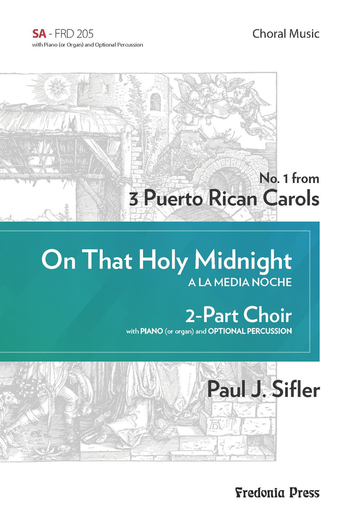 Sifler - On That Holy Midnight for SA Choir and Piano - FRD205