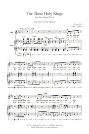 Sifler - The Three Holy Kings for SA Choir and Piano - FRD207