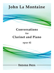 La Montaine - Conversations for Clarinet and Piano, Op. 42 - FRD40