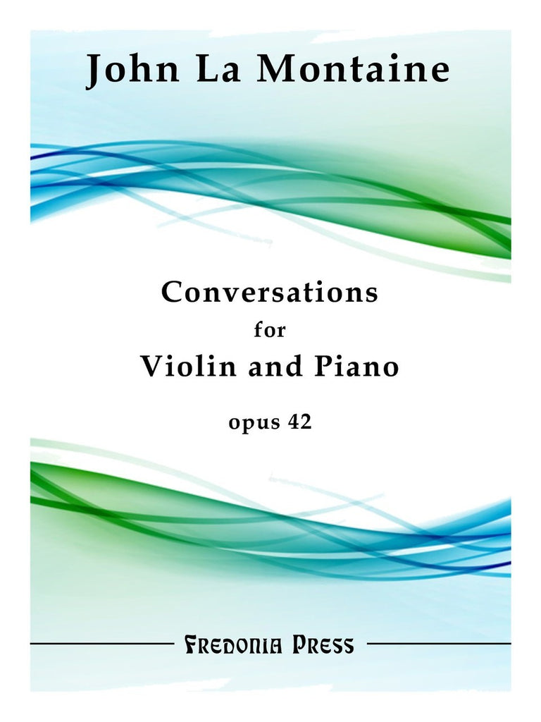 La Montaine - Conversations for Violin and Piano, Op. 42 - FRD41