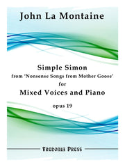 La Montaine - Simple Simon from 'Nonsense Songs from Mother Goose', Op. 19 - FRD55