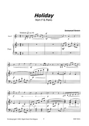6 Easy Pieces for Horn and Piano - FRHP10616DMP