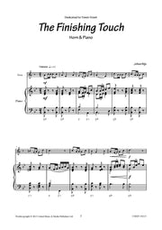 Nijs - The Finishing Touch for French Horn and Piano - FRHP130115UMMP