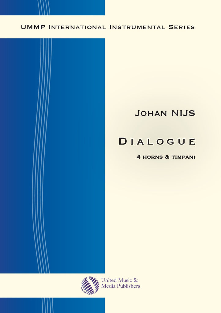 Nijs - Dialogue for French Horn Quartet and Timpani - FRHQ130918UMMP