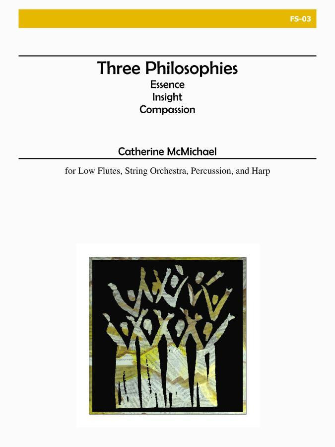 McMichael - Three Philosophies (Flute and Orchestra) - FS03