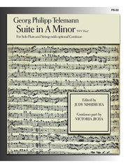 Telemann (ed. Nishimura) - Suite in A Minor (Solo Flute and Strings) - FS22