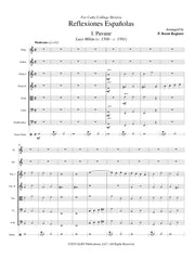 Register - Reflexiones Espanolas for Flute, Guitar, Strings and Percussion - FS32