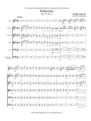 Andersen (arr. Johnston) - Scherzino, Op. 55, No. 6 (Solo Flute and Strings) - FS33