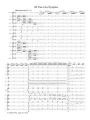 Mouquet (arr. Johnston) - La Flute de Pan (Score Only) - FS18S