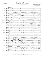 Cimarosa (ed. Nishimura) - Concerto in G Major (Two Solo Flutes and Orchestra) - FS20