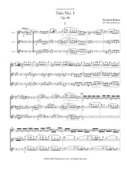 Kuhlau - Trio in E minor, Op. 86, No. 1 for Flute Trio - FT61