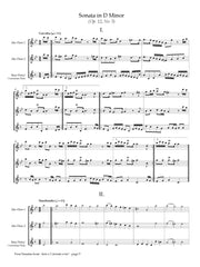 Bononcini (arr. Long) - Four Sonatas, Op. 12 (Low Flutes) - FT78