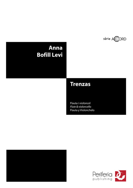 Bofill Levi - Trenzas for Flute and Cello - FVC3127PM
