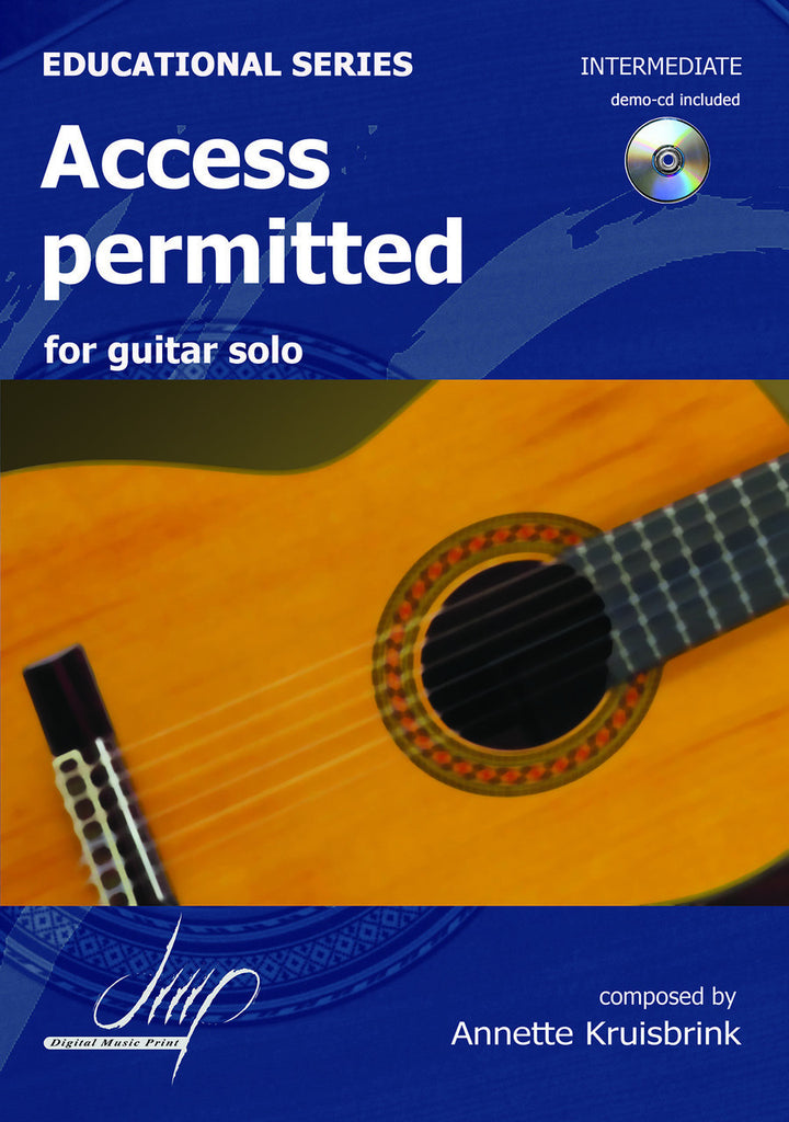 Kruisbrink - Access Permitted for Guitar - G109121DMP