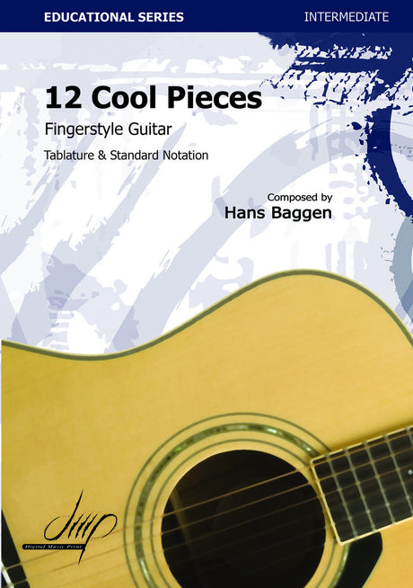 Baggen - 12 Cool Pieces for Guitar - G112035DMP