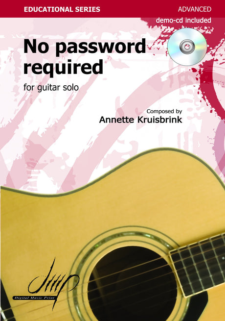 Kruisbrink - No password required for Guitar Solo - G116071DMP