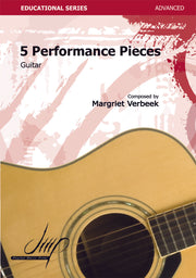 Verbeek - 5 Performance Pieces for Guitar - G118088DMP