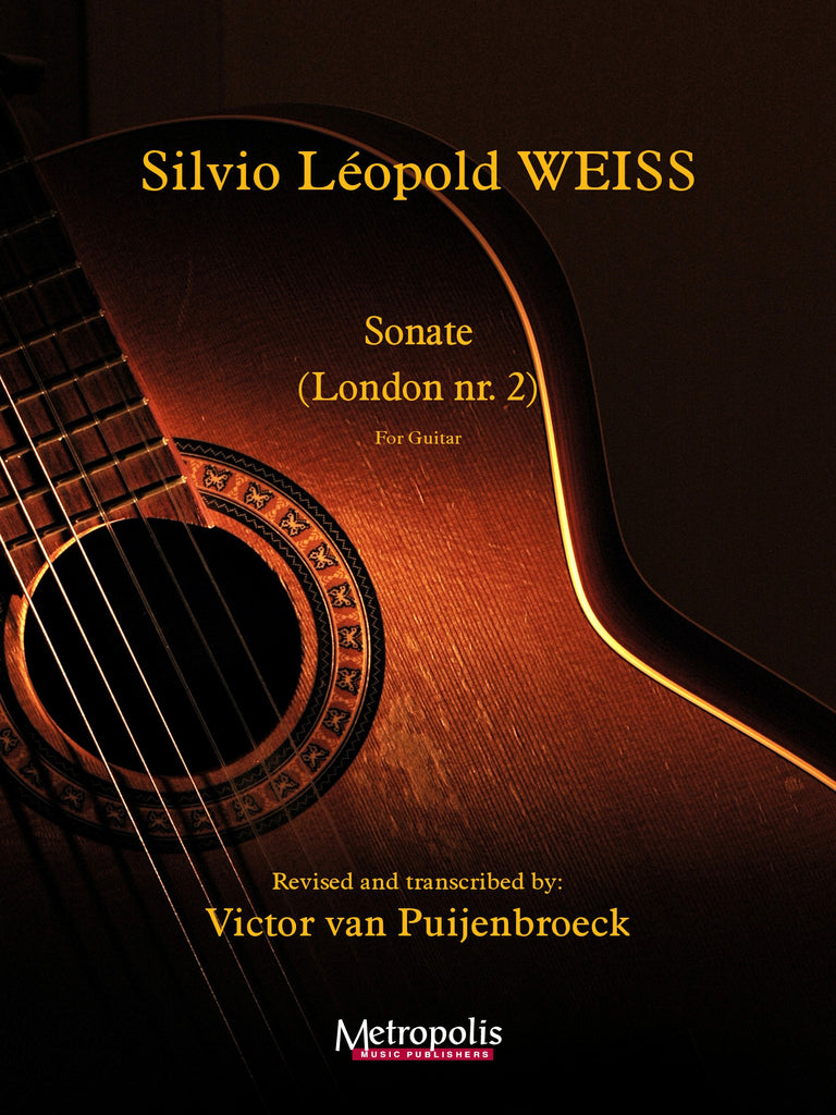 Weiss - Sonate (London nr.2) for Guitar - G14001EM