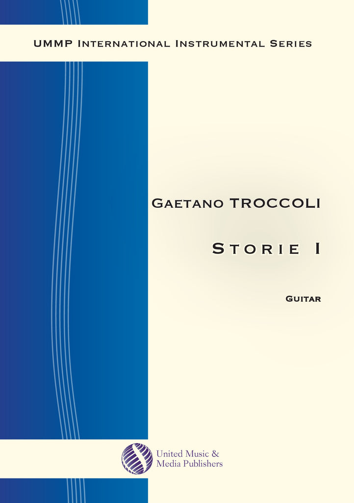 Troccoli - Storie I for Guitar - G180501UMMP
