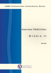Troccoli - Storie II for Guitar - G180502UMMP