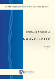 Troccoli - Nouvellette for Guitar - G190401UMMP