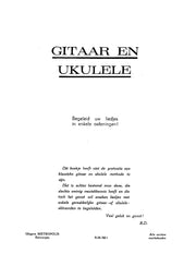 Davidse, Bob - Praktisch Handboekje voor Gitaar en Ukulele - G1EM