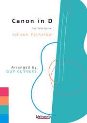 Pachelbel (arr. Cuyvers) - Canon in D for Guitar - G7508EM