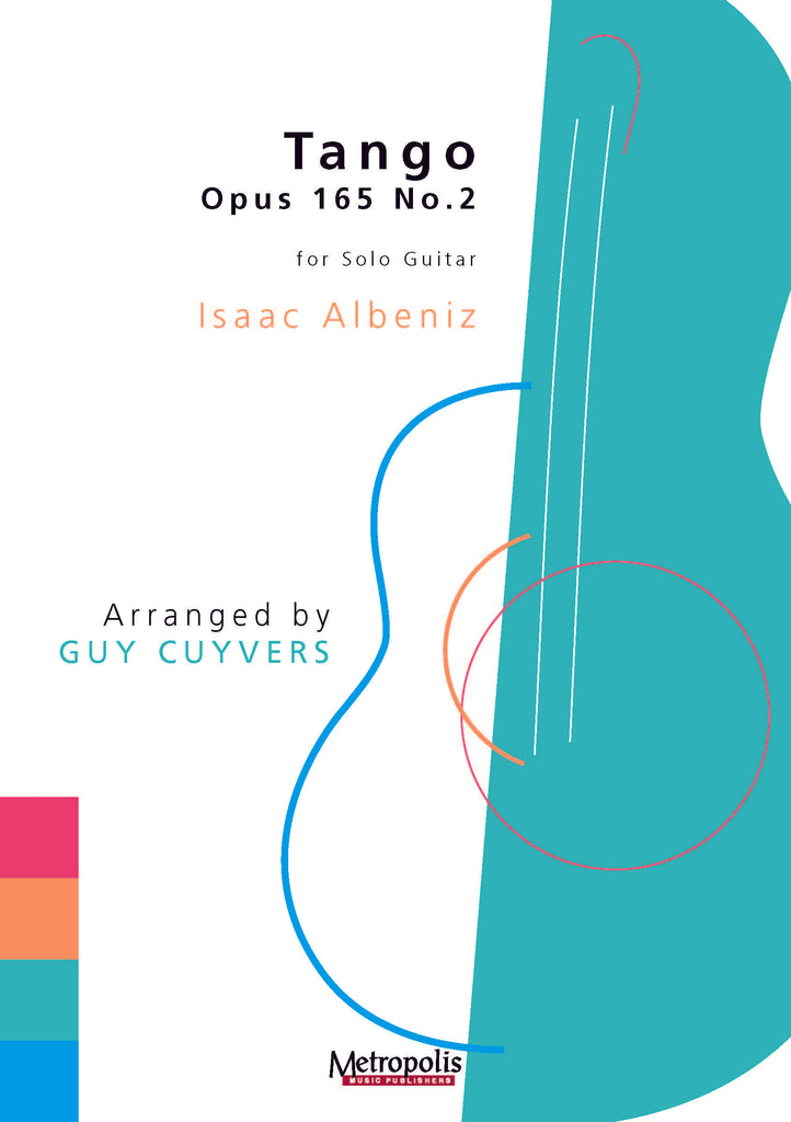 Albeniz (arr. Cuyvers) - Tango (Op. 165, No. 2) for Guitar - G7509EM