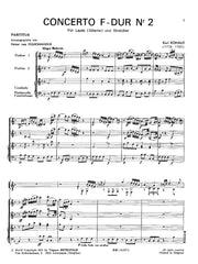 Kohaut (arr. Van Puijenbroeck) - Concerto in F Major, No. 2 for Guitar and Orchestra - GOR14017AEM