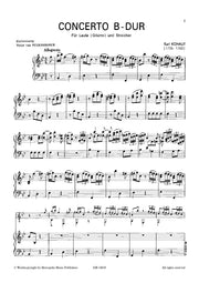 Kohaut (arr. Van Puijenbroeck) - Concerto in B-flat Major for Guitar and Piano - GP14018EM