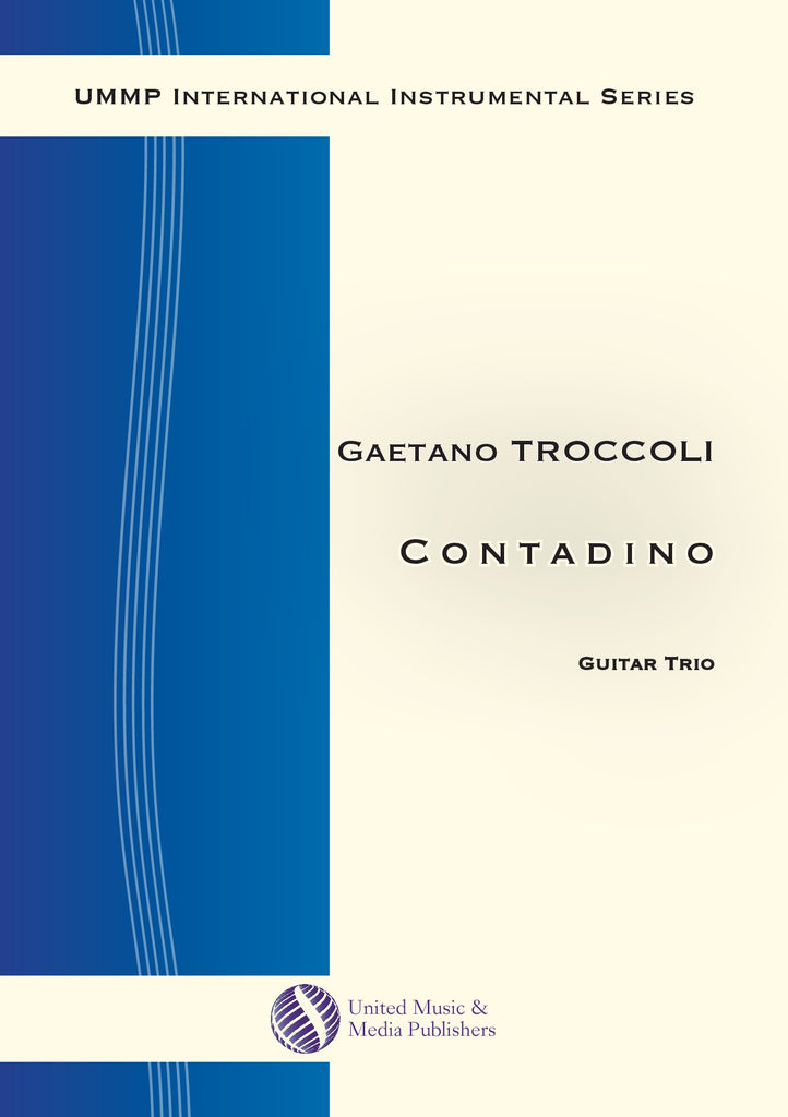 Troccoli - Contadino for Three Guitars - GT180303UMMP