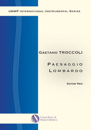 Troccoli - Paesaggio lombardo for Three Guitars - GT180309UMMP