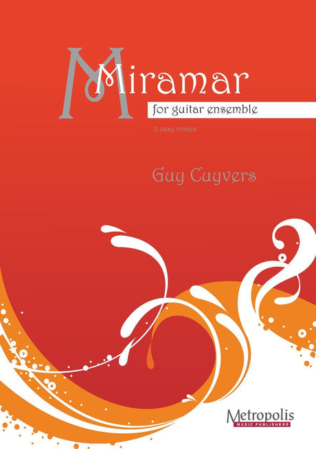 Cuyvers - Miramar for Guitar Ensemble - GT6290EM
