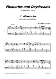 Huetten - Memories and Daydreams for Harp - H112106DMP