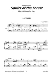 Huetten - Spirits of the forest for Harp - H120016DMP