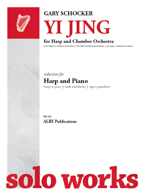 Schocker - Yi Jing for Harp and Chamber Orchestra (Piano Reduction) - HP101