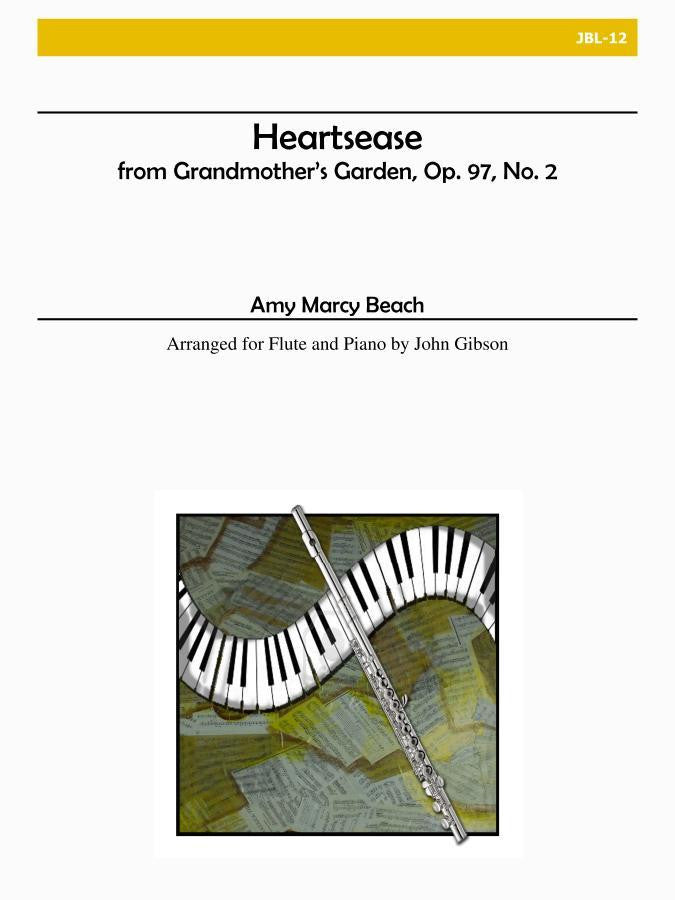 Beach - From Grandmother's Garden: Heartsease, Op. 97, No. 2 (Flute and Piano) - JBL12